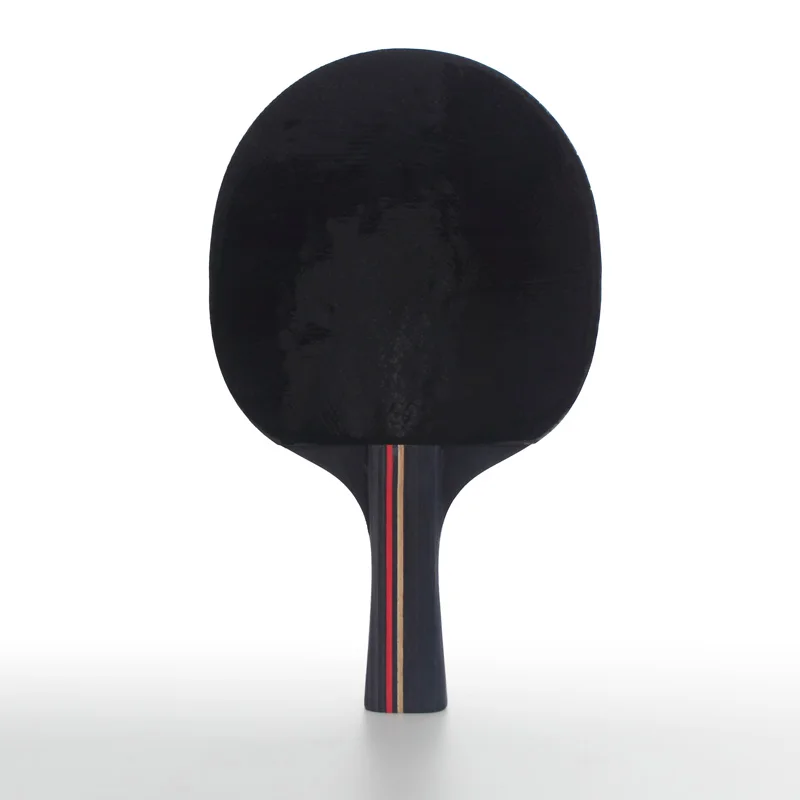 High Quality Poplar Wood Table Tennis Racket Factory Direct Sale Low Price Promotion with Rubber Material