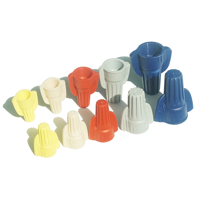 500 Pcs Package High Quality Yellow Color Electric Twist On Wire Joint Connector