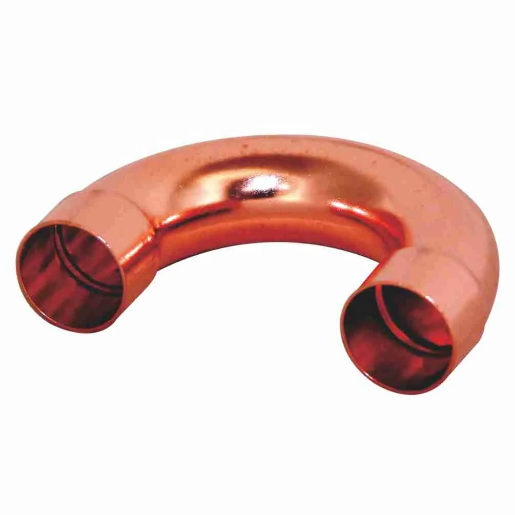 Customized Size High Pressure Pipe Press Fitting Copper 180 Degree Elbow