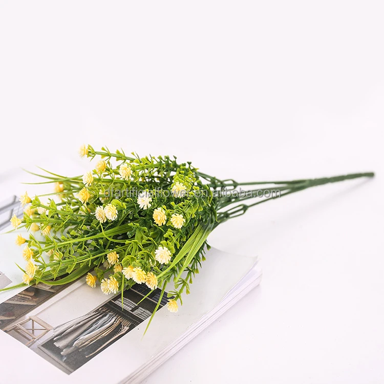 Artificial rose wholesale plastic star home decoration set simulation flower cheap small flower