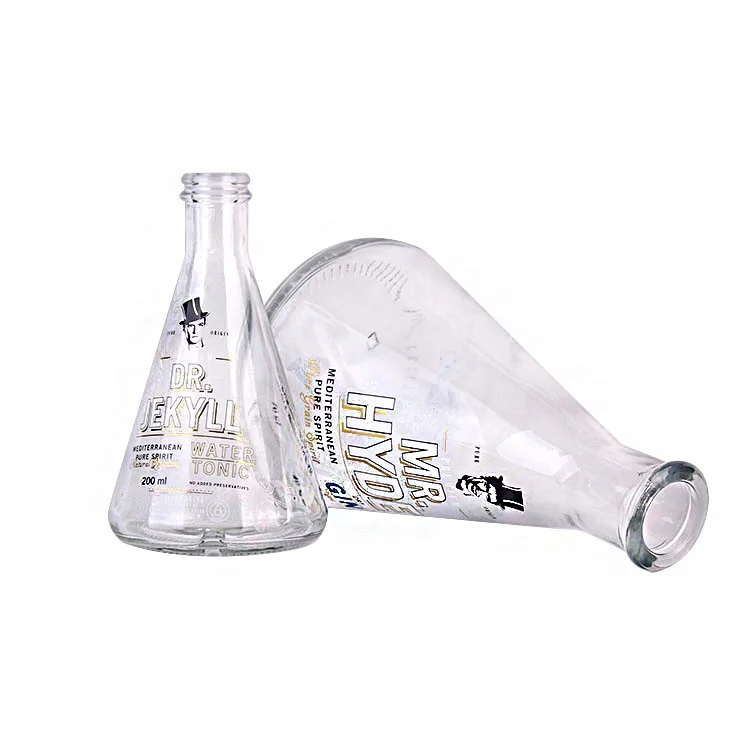 
200ml 700ml narrow mouth glass beaker flask for laboratory wholesale reagent bottle glassware 