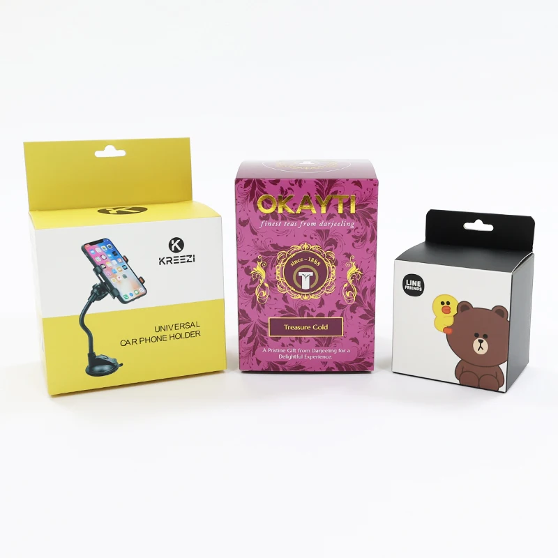 Custom Eco Friendly Double Side perfume box printing small Card boxes for  gift Lipstick packaging Boxes