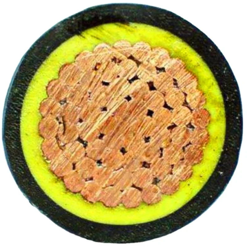 Одножильный медный проводник 0,6/1 кВ, ПВХ изолированные NYY электрические кабели