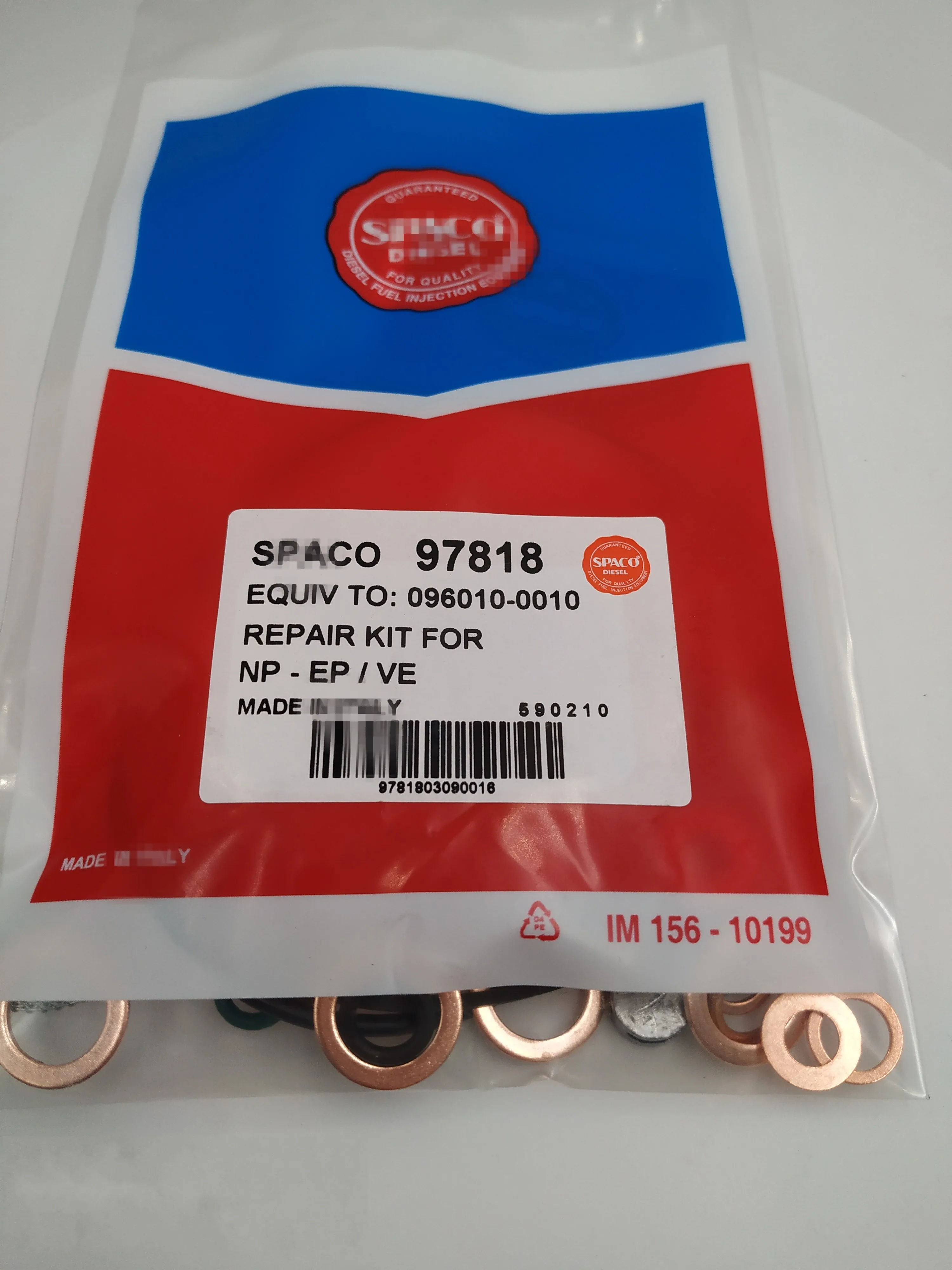 Diesel pump repair kits 97818 800601 pump gasket 97818 096010-0010 seals 97818 high quality diesel injection pump parts