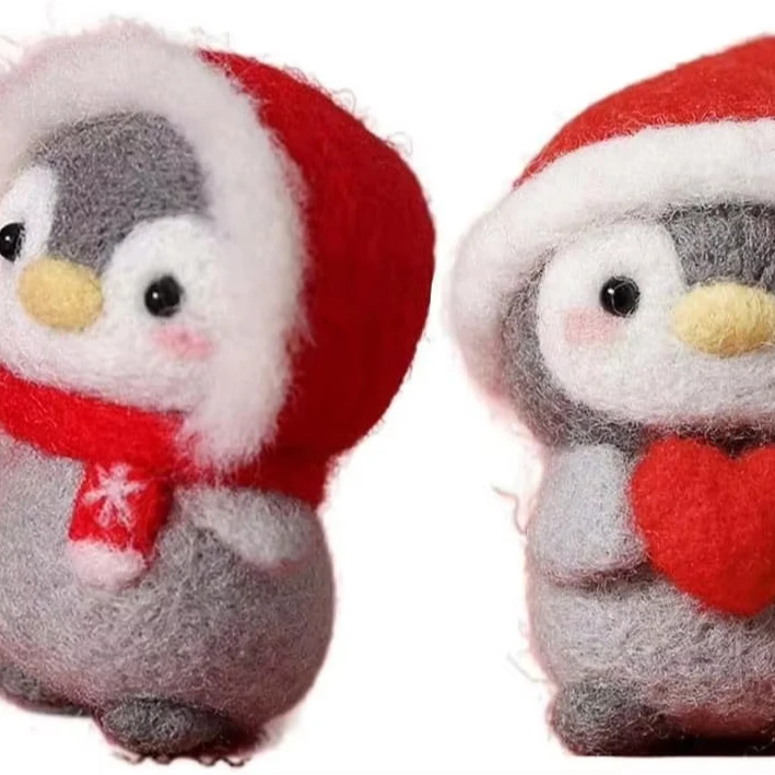 Wholesale Price Quality Wool poke felting kit animals  DIY Handmade Craft wool felt craft kit For kids