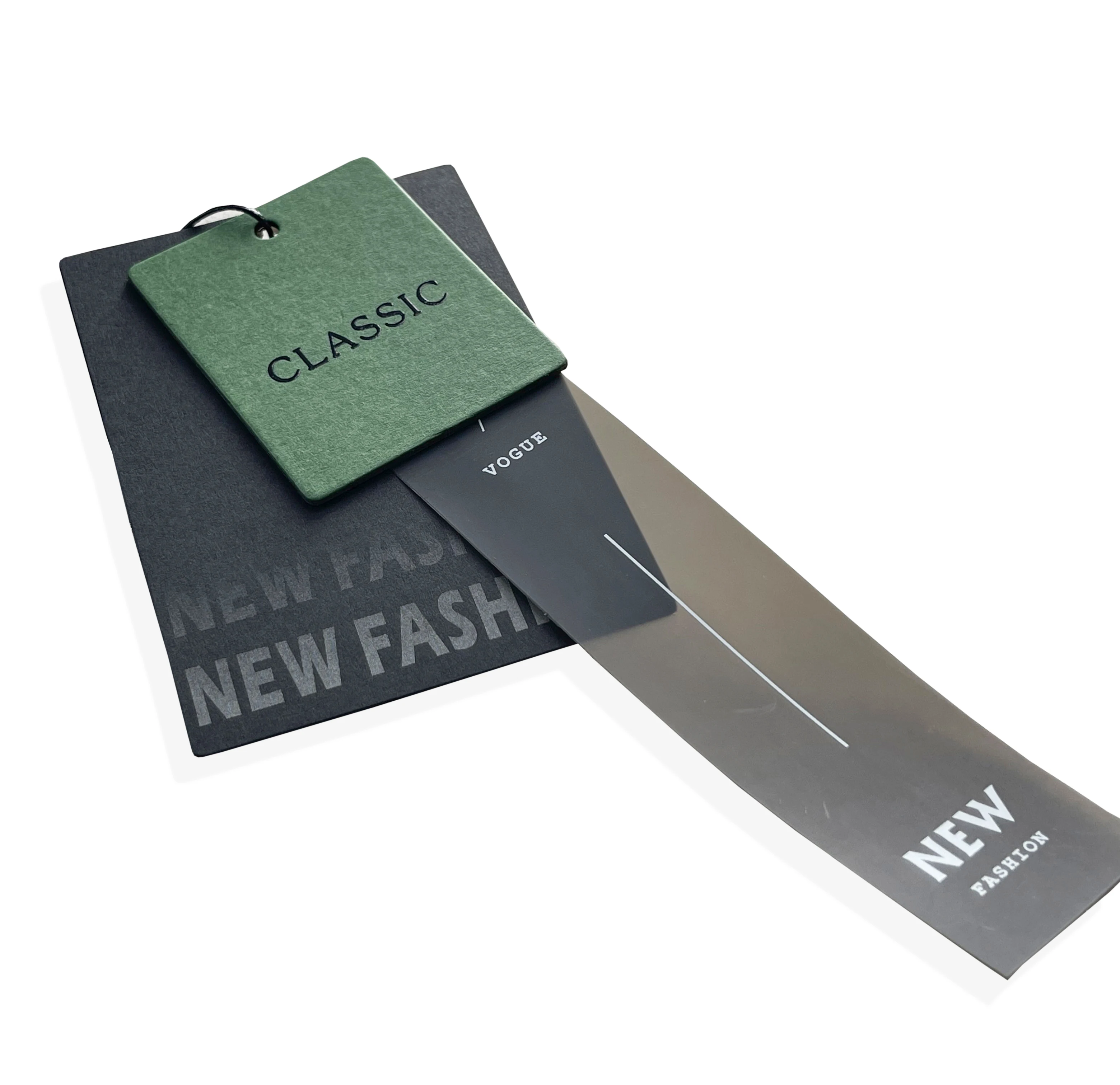 custom logo luxury embossed card recycled swing swimwear paper garment clothing hang tag Hangtag label rope brand with string