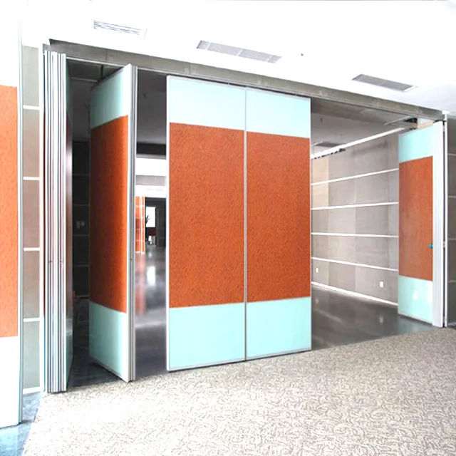 Sound Absorption Wall Panel Polyester Fiber acoustic board movable partition operable partition wall