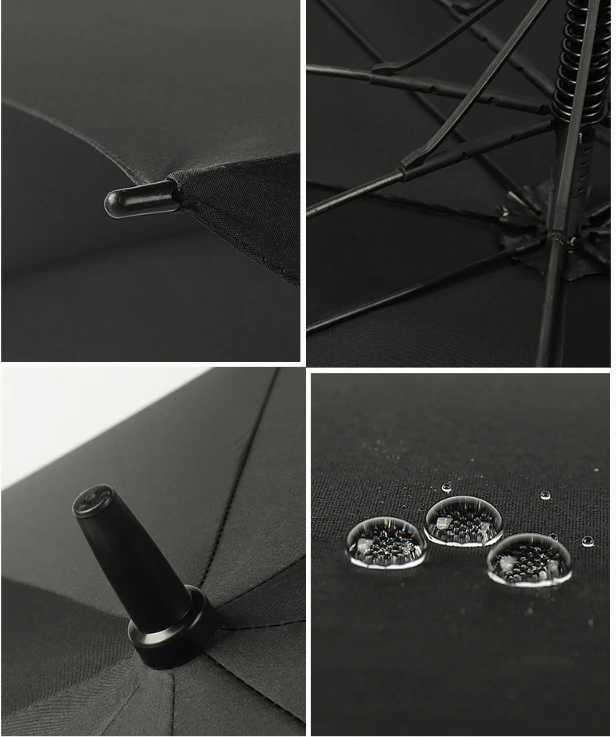 2024  Wholesale Top Sale  Business Gift Portable Straight Golf Umbrella With Logo For Outdoor