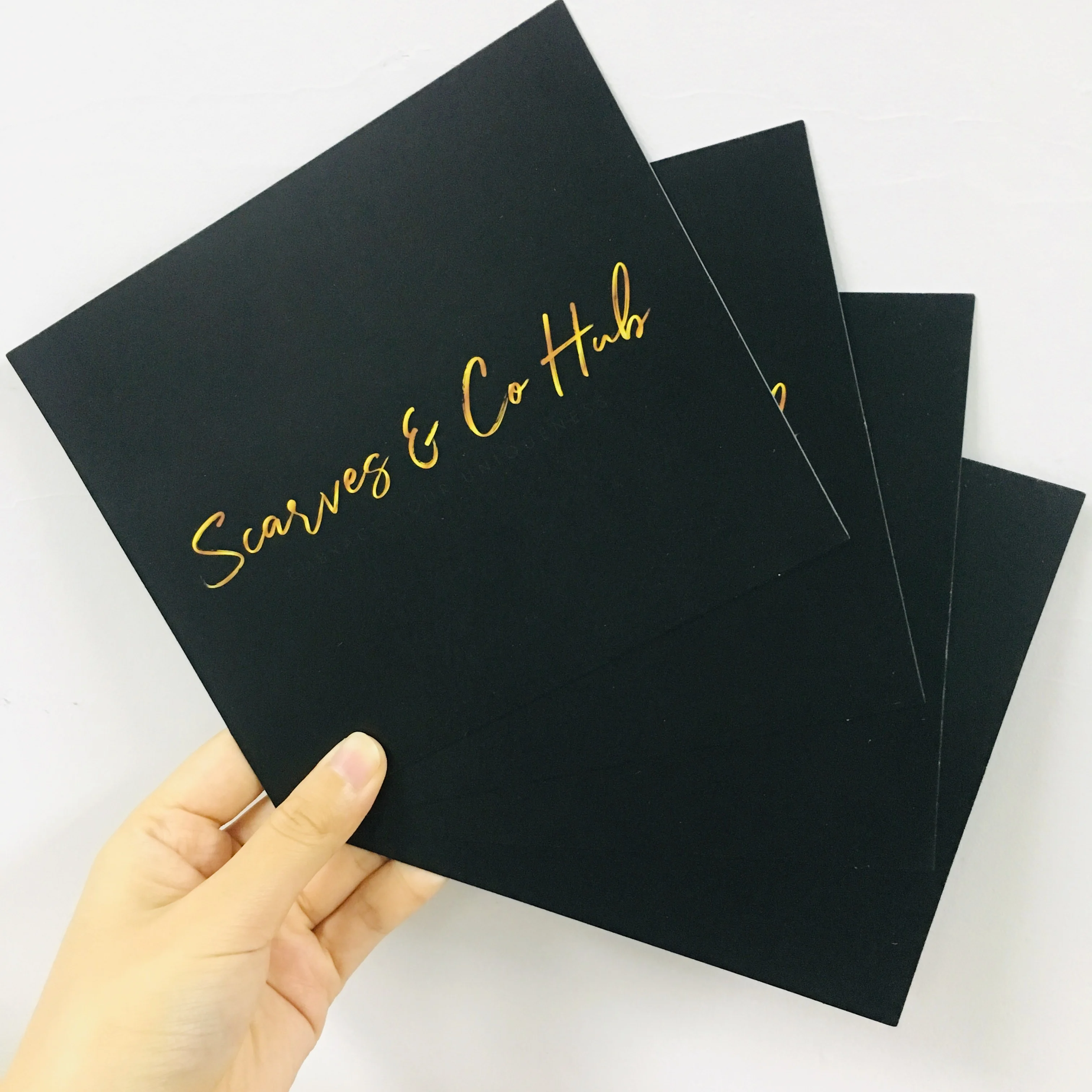 custom logo thank you card with envelopes,wedding card