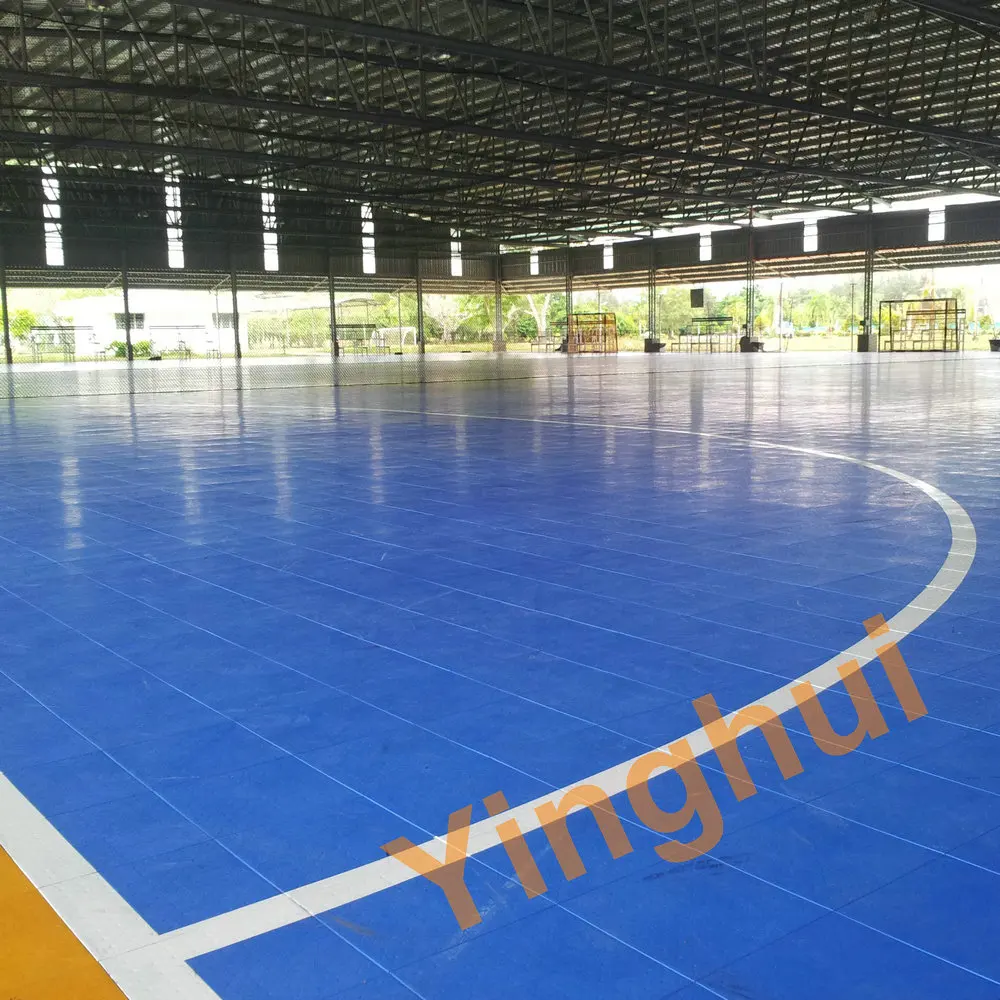 I-02 PP Plastic Indoor Inline Hockey Floor Futsal Court Surface sport flooring From China Manufacture Yinghui Brand
