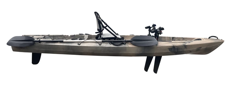 2021 New Designed 12ft foot pedal drive kayak fishing kayak UBP-K11