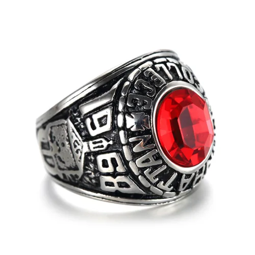 Fashion personalized jewelry us army mens rings stainless steel vintage eagle marine corps ring for american soldier