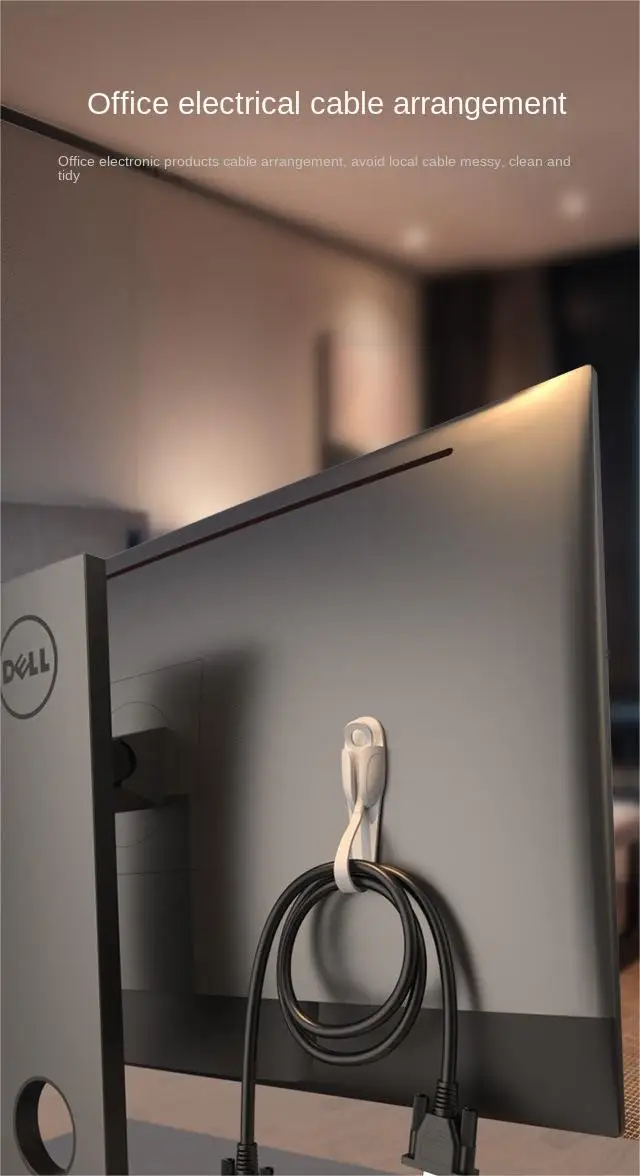 Kitchen electrical wire winder Multifunctional bundling lanyard data cable wire storage fixed collection line organizer