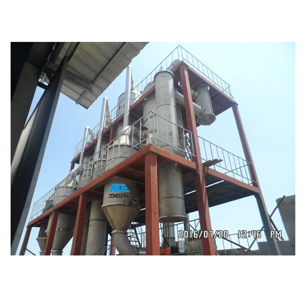 Fructose Mvr Falling Film Evaporator Equipment