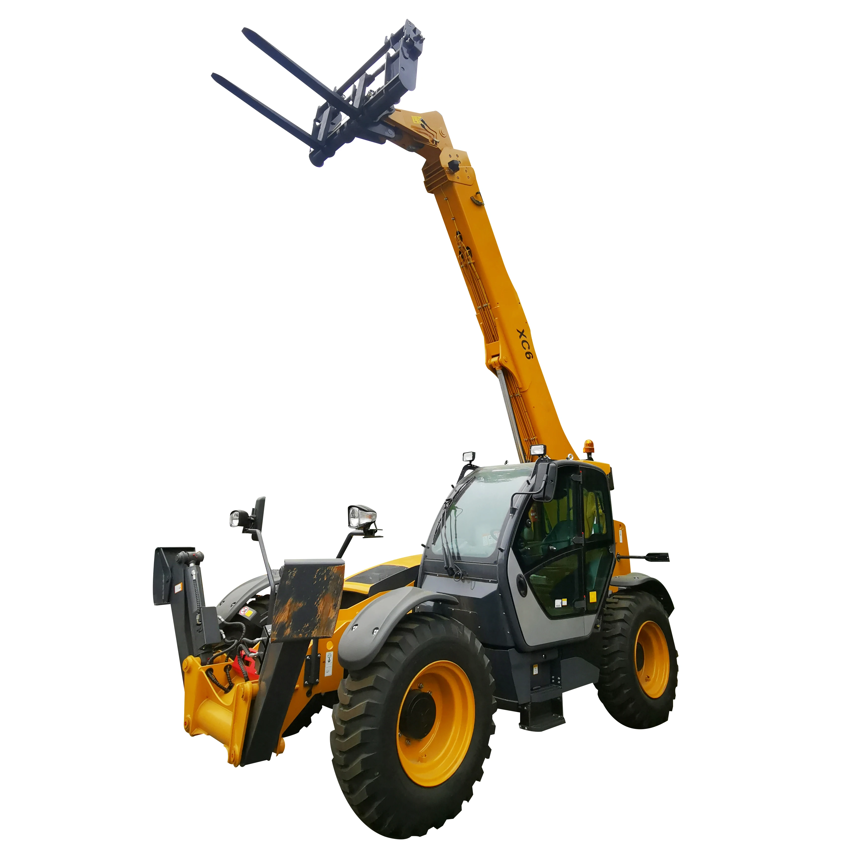 7ton 10ton Telehandler Forklift With Bale Clamp 17m Lift Height Telescopic Forklift China Telescopic Telehandler