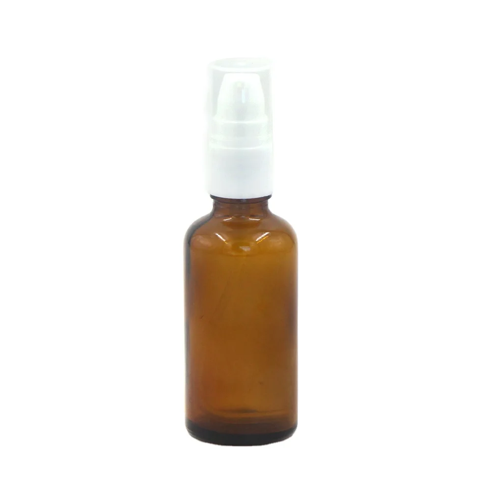 Wholesale Amber Boston Round 1oz Perfume Bottles 100 30 ml Glass Spray With Plastic Caps