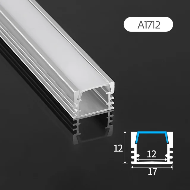 A1712 Chinese Suppliers Extrusion Aluminum Profiles led Linear Light Aluminum Profile Aluminum Profile for led Strip Lighting