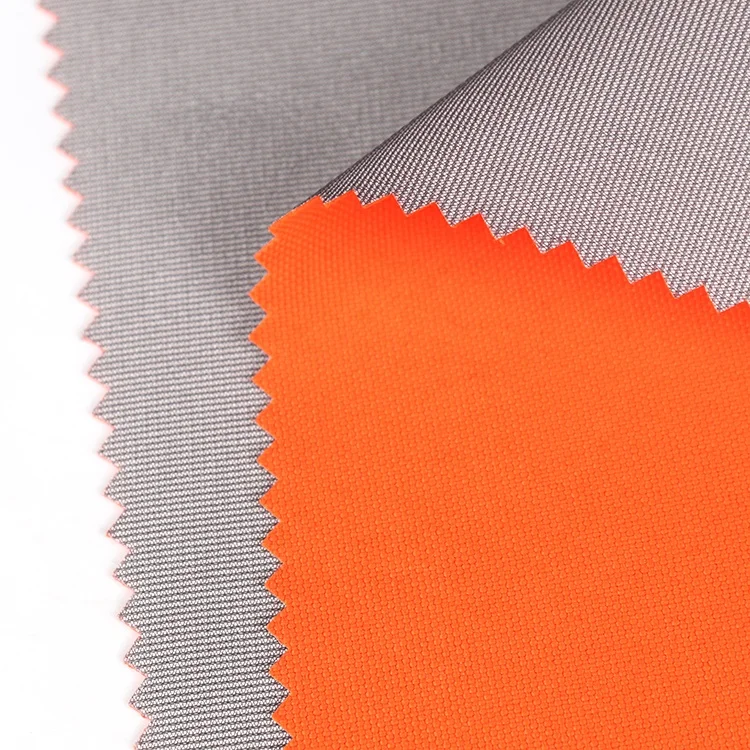 New arrival DENTIK ptfe membrane laminated oxford Hi-vis waterproof breathable fabric for safety jacket EN20471