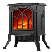 FreeStanding 3D Realistic Flame Effect Ceramic PTC Heater