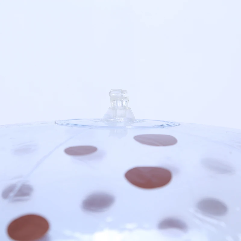 
wholesale rubber standard size spray-paint transparent beach ball 