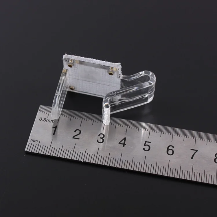  plastic table skirt clip sticker small size desk cloth tableware decor 100 pcs per