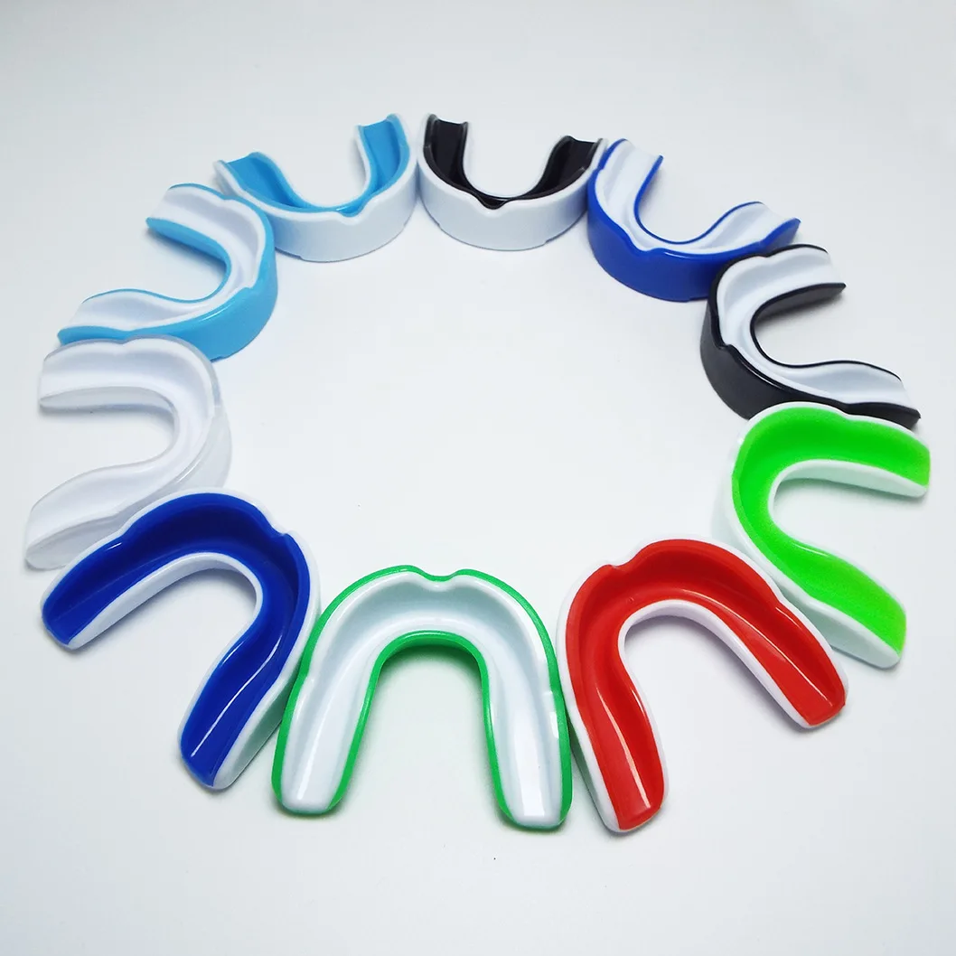 
Boxing Rugby MMA Gum Shield / Mouthguard / Mouth Guard,Double Mouthguard 