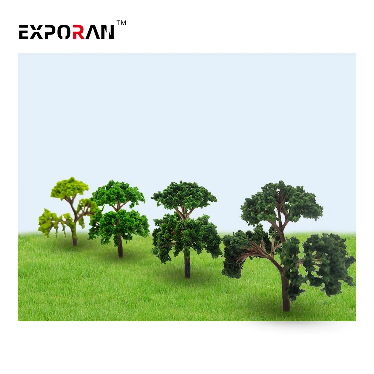 Architecture Customized Model Tree ho scale model making trees architectural model grass