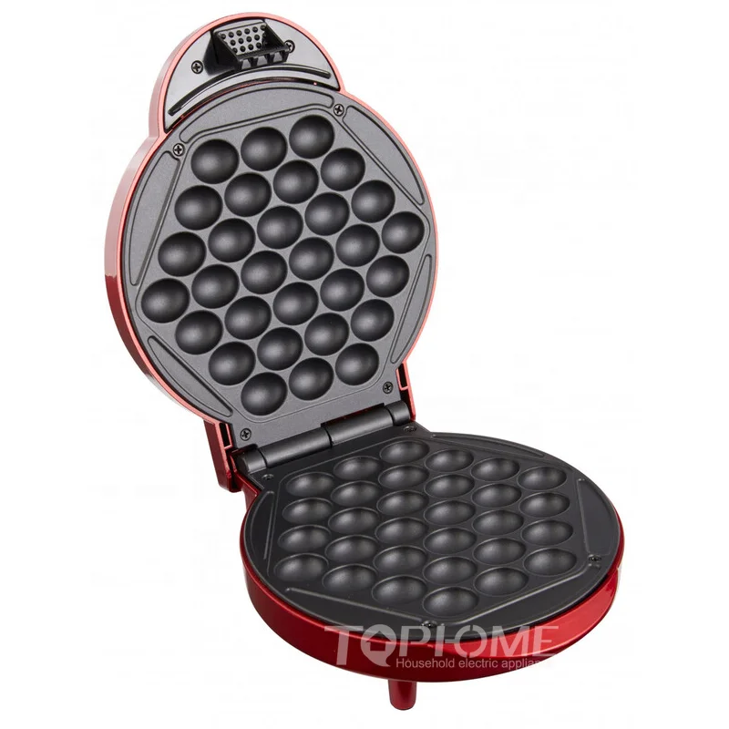 ETL GS CE CB Bubble Waffle Maker Electric Non Stick Hong Kong Egg Waffler Electric Baking Griddle Mini Waffle Maker