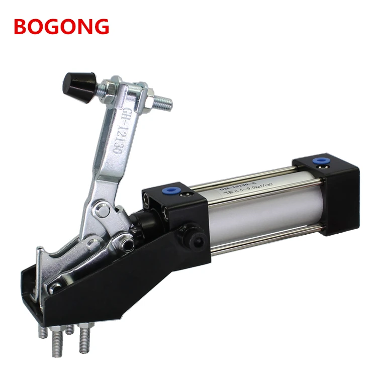 BOGONG HS GH-12130-A CH 12130A пневматический Сила зажима Пневматический зажим 12130 безвоздушной быстрый