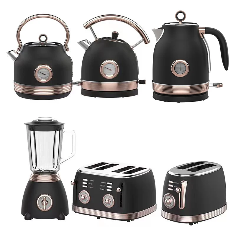 2023 New design pop up 2 slice toaster electric kettle set Automatic Electric Bread Toaster 2 Slice
