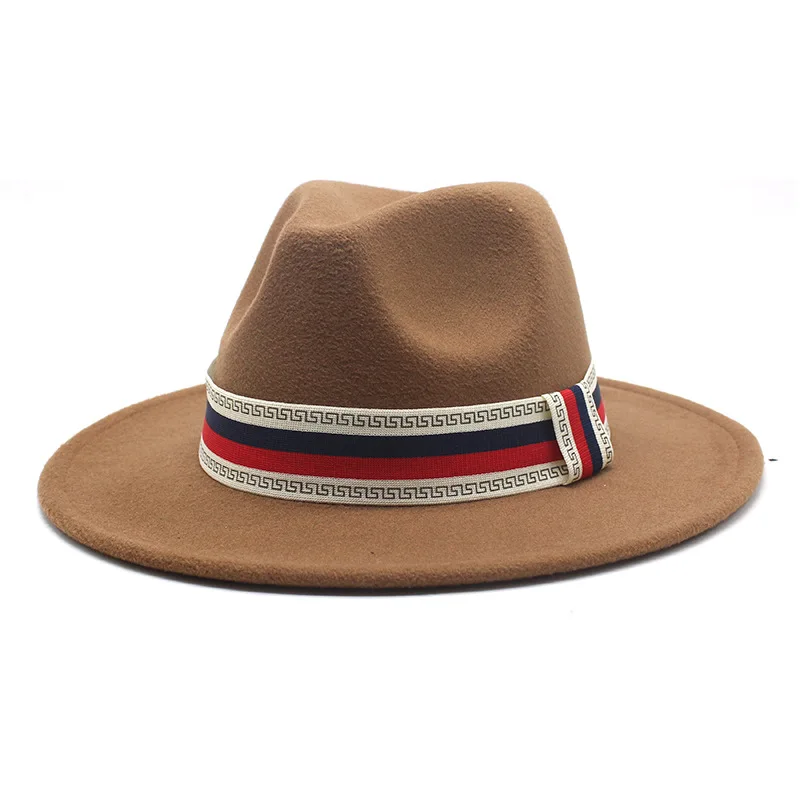 2022 sombrero fedora negro western Europe style bowler hats luxury men fedora hats for adults