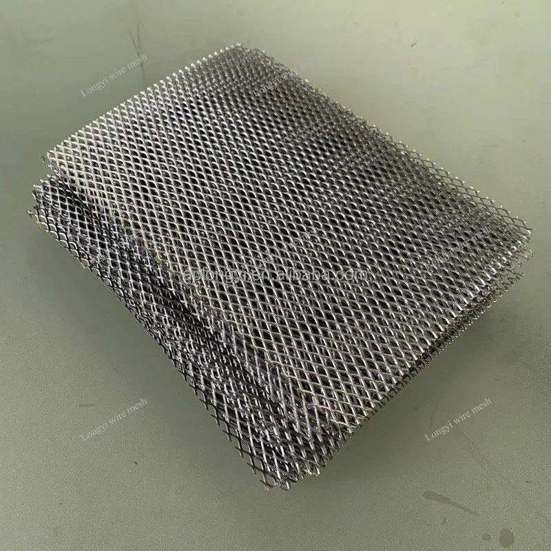 Aluminium expanded mesh 2x3mm hole 0.3mm thickness aluminium expanded metal mesh
