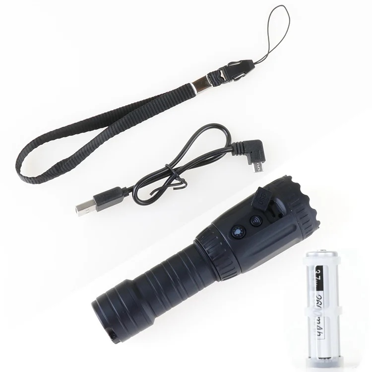 Camping WIFI Flashlight Portable Recorder Camera Outdoor Tactical Rechargeable Flashlights For Hiking