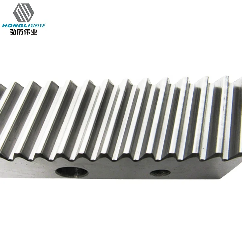 Module 1.5 gear cnc helical rack and pinion round helical gear rack