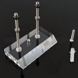 new style Environmental Acrylic Material Skateboard Racks Deck Wall Mounts Wooden Board Display For Art Decoration Skateboard