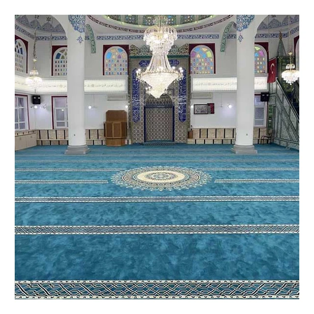 WeGroup Customized Wall to Wall High Quality 100% Wool Masjid Mosuqe Carpet Rug Runner