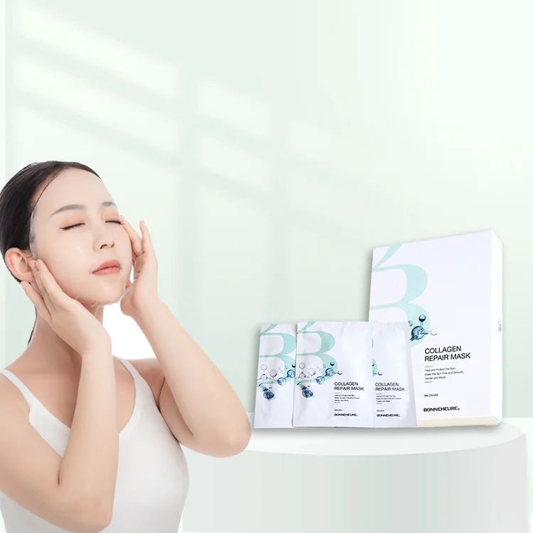 BONNEHEURE Top Quality Anti Acne Aging Moisturizing Repair Mesotherapy Skin Booster Collagen Face Pack