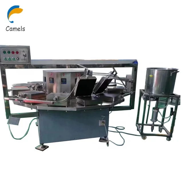 Industrial Ice Cream Cone Wafer Biscuit Making Machine/Egg Roll Wafer Stick Maker