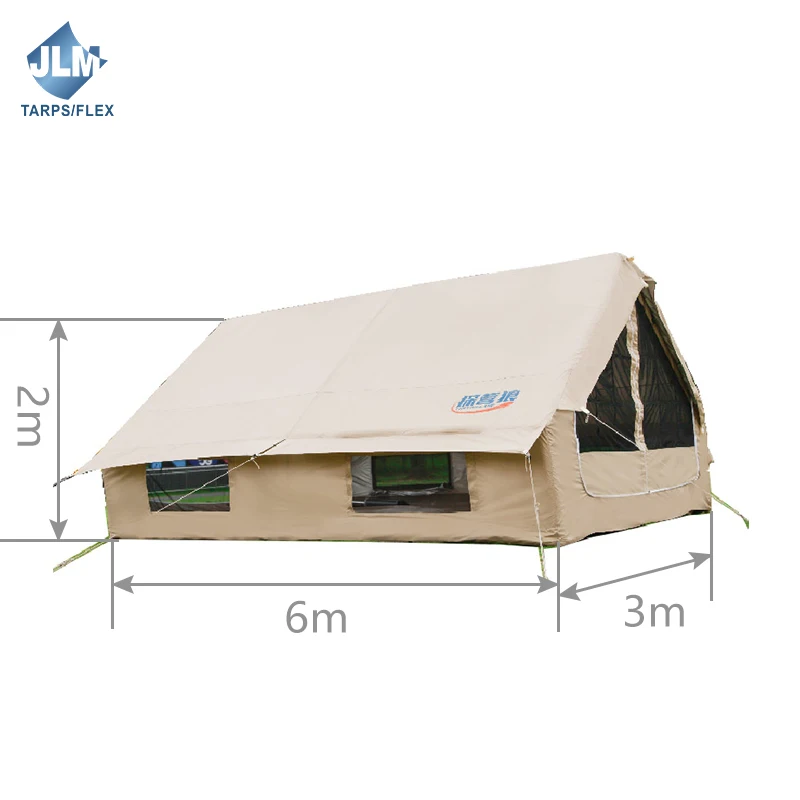 Custom camping hiking tend Self Supporting Structure portable Inflatable House Tent