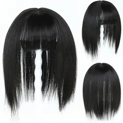 В европейском и американском стиле; Лидер продаж клип-в Челка патч заколка для волос для женщин парик удобна в носке и принимаем Оптовые