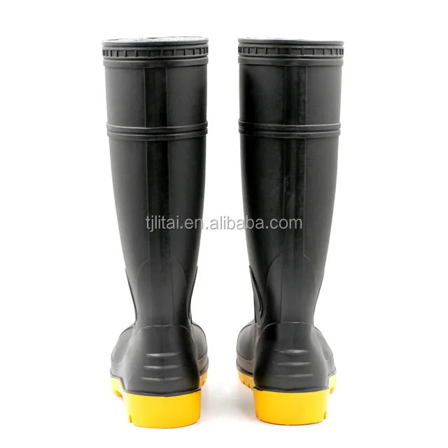 Cheap White Pvc Boot Welly Pvc Waterproof Rain Boots Fashion Ankle Shoes wholesale men for adults cheap