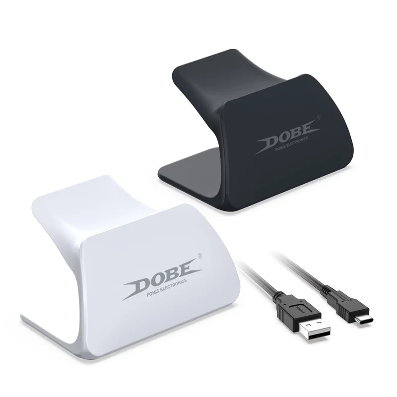 
Grip Holder For PS5 Gamepad Display Rack Stand Support with USB Cable For PlayStation 5 Controller Games Wireless Base Bracket 