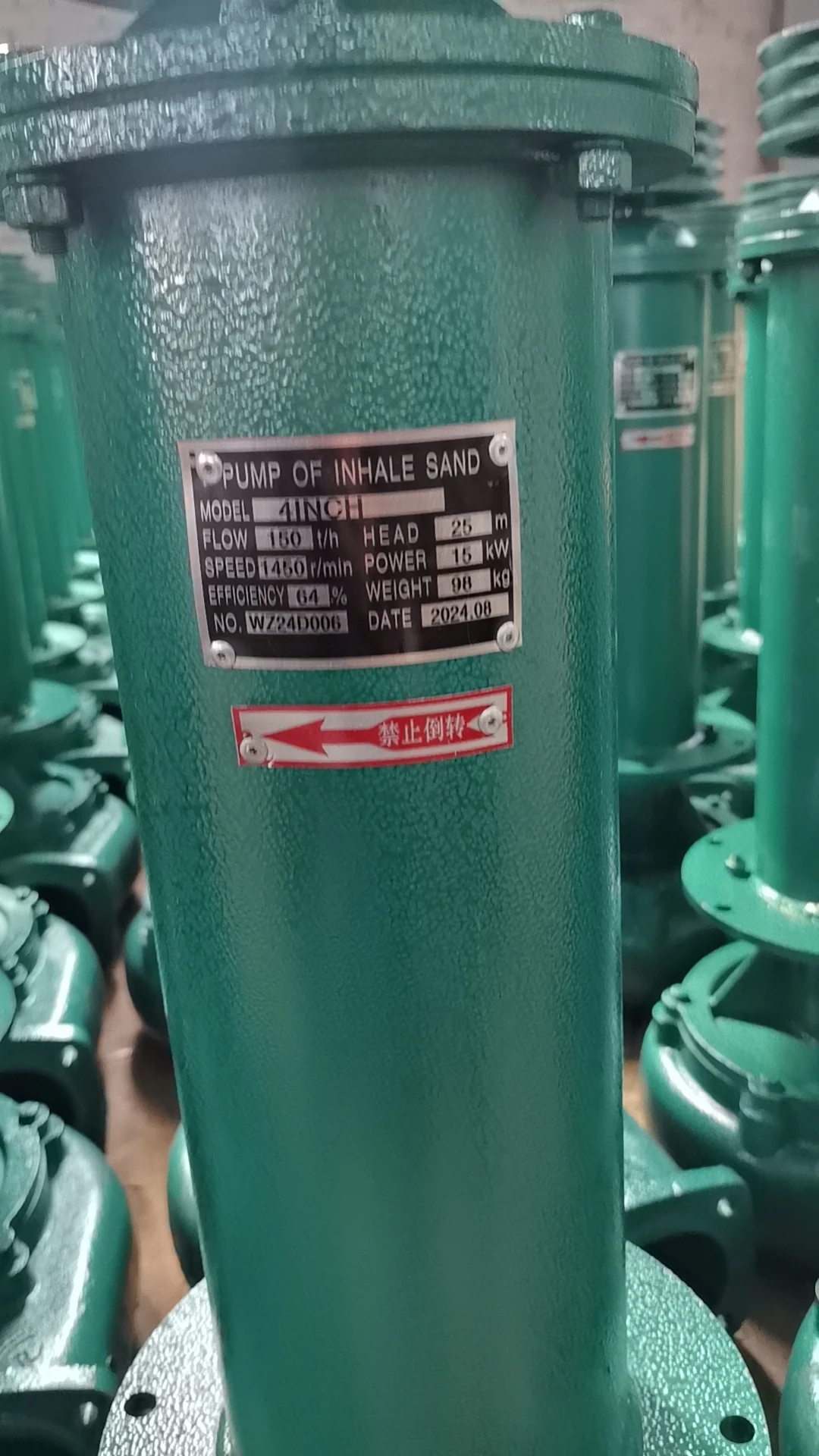 4 inch sand Pump for gold mining to Ghana