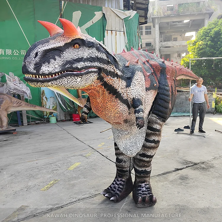 Realistic Dinosaur Costume Animatronic Dinosaur Costume For Sale Carnotaurus