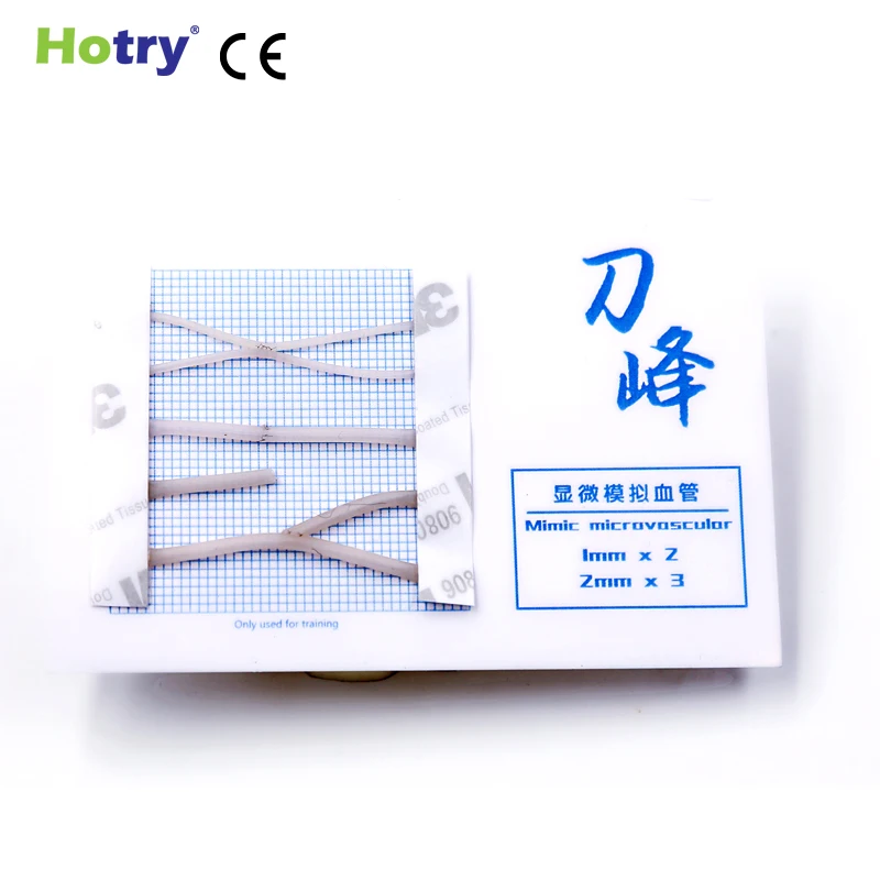 
Simulated Blood Vessels Tray Microscopic Simulated Vascular Anastomosis Training Microsurgery Trainer Microvascular 