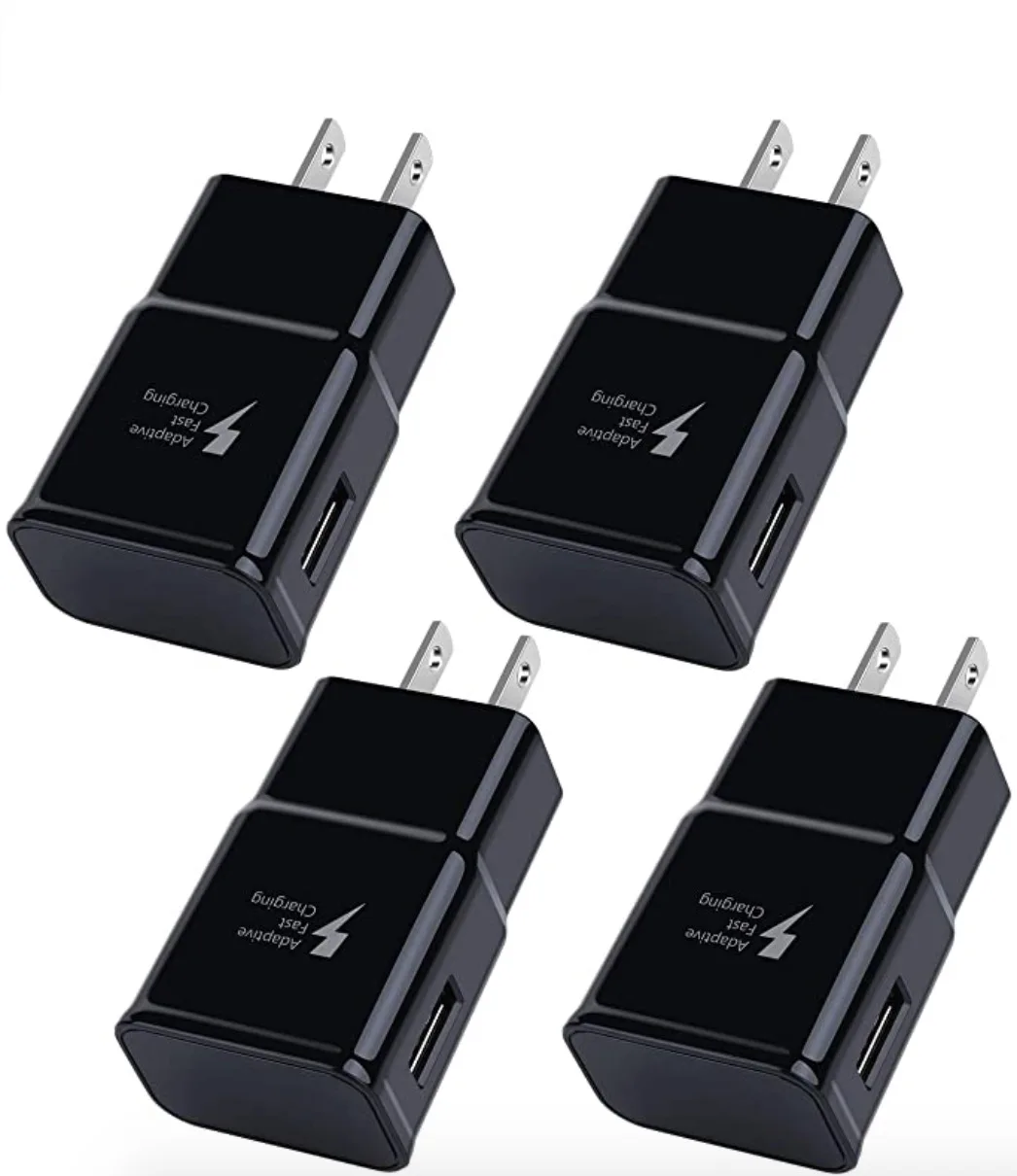  Cargadores для Samsung QC3.0 USB настенное быстрое зарядное устройство 5V 3A 18 Вт QC 3 0 быстрой
