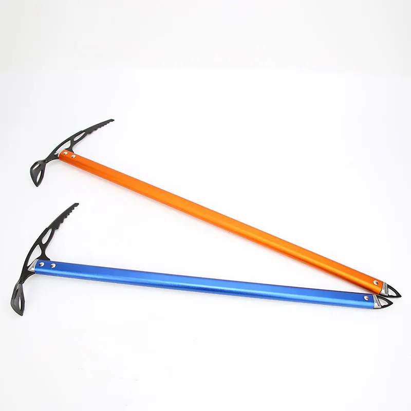 Factory direct wholesale bule Aviation aluminum mountaineer climbing  ice axe