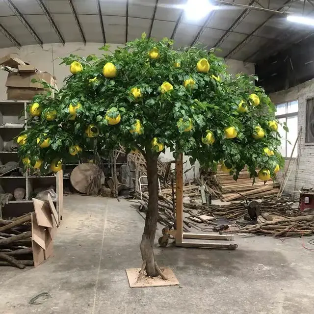 Limutrading artificial grapefruit tree and lemon tree for sale
