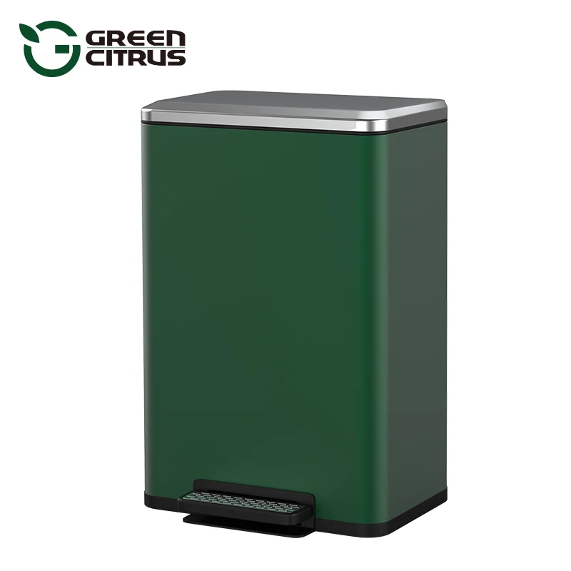 Sorting Odorless Foot Operated Kitchen Waste Bin Medical Recycle Garbage Can With Pedal