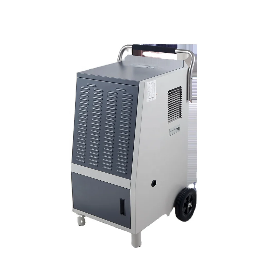 New design 90L 138L R410a Big wheels industrial dehumidifier